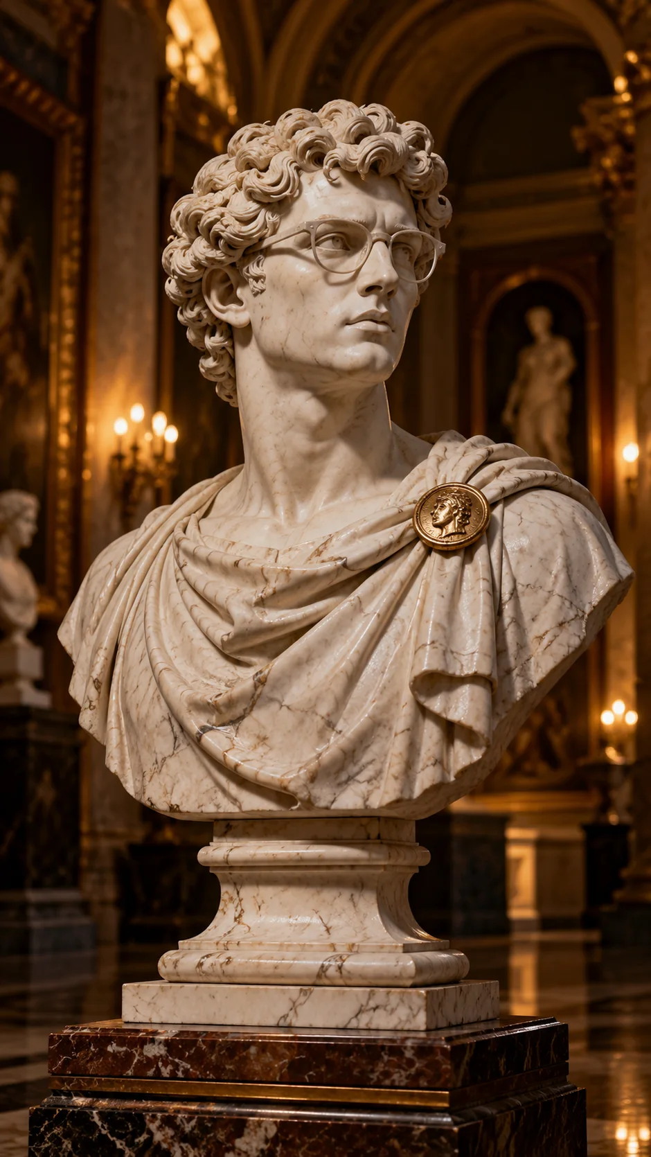 Sculpture before animation