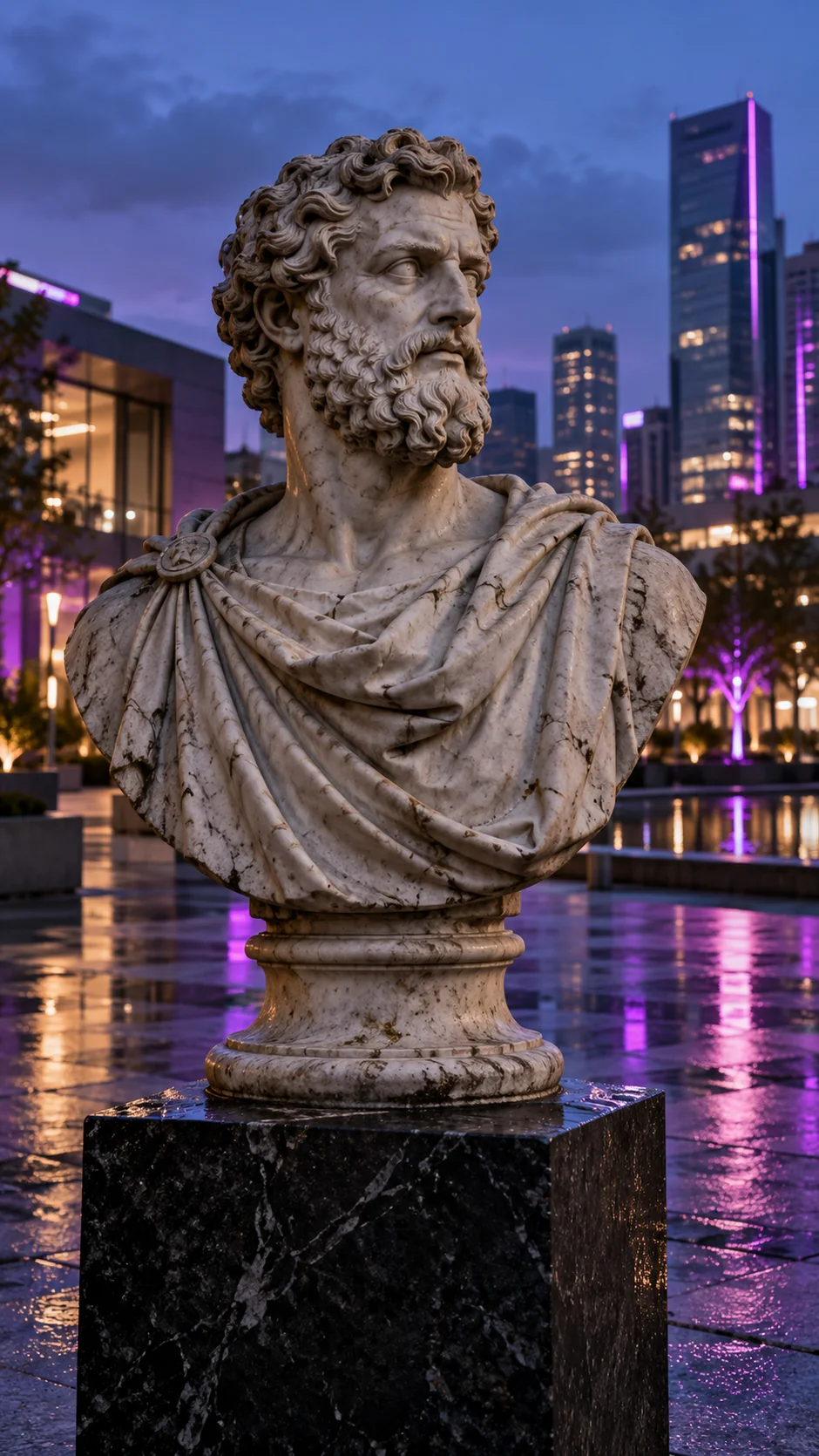 Sculpture before animation